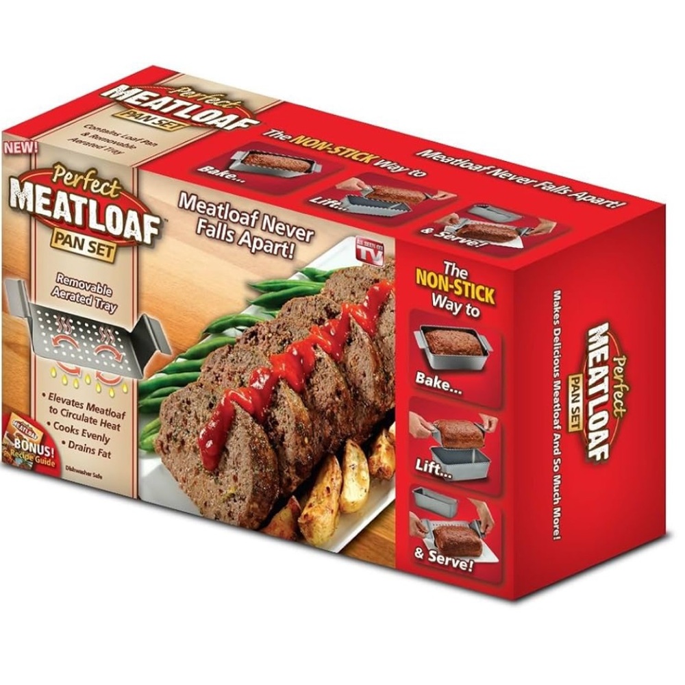Perfect meatloaf pan set